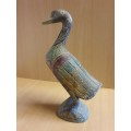 Wooden Duck Figurine