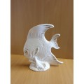 White Ceramic Fish Figurine