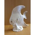 White Ceramic Fish Figurine