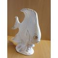 White Ceramic Fish Figurine