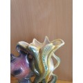 Fish Figurine Ceramic Vase - Made in Italy
