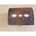 Wooden Jewellery Box (11cm x 8cm height 7cm