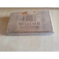 Willem II 25 Half Corona Cigar Box (20cm x 11cm height 4cm)