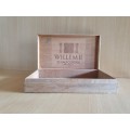 Willem II 25 Half Corona Cigar Box (20cm x 11cm height 4cm)
