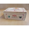MIM Rare Single Estate Darjeeling Tea - Wooden Box with Tea (18cm x 12cm height 8cm)