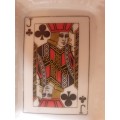 Ceramic Jack of Clubs Ashtray (10cm x 8cm)