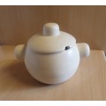 Willsgrove Ware Art Pottery - Round Lidded Serving Bowl (width 18cm height 12cm)