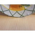 Fruit Pattern Wall Plate - width 25cm