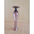 Vintage Purple Glass Vase