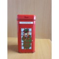 Harrod`s Red Metal Telephone Booth Money Box