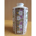 Small Oriental Style Vase - height 10cm width 8cm