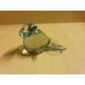 Glass Seal Figurine (height 7cm width 10cm depth 6cm)