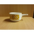 Vintage Staffordshire Pottery Soup Bowl