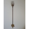 Long Brass Fork - 47cm