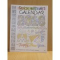Relax with Art Calendar 2018 Colouring Book