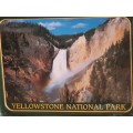 Small Metal Souvenir Tray - Yellowstone National Park  (20cm x 17cm)