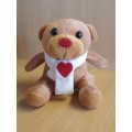 Small Bear Soft Toy  (height 10cm width 8cm)