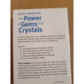The Power of Gems and Crystals: Soozi Holbeche (Paperback)
