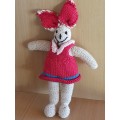 Knitted Bunny - 20cm x 10cm