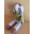 Knitted Elephant - 35cm x 10cm