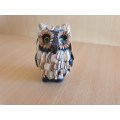 Small Shell Owl Figurine  (8cm x 5cm)