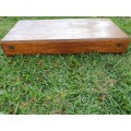 Large Wooden Cutlery Box