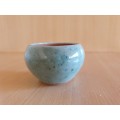 Small Stoneware Vase - width 8cm height 5cm