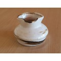 Small Stoneware Vase - width 7cm height 6cm