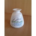 Souvenir Ceramic Vase - Oceanarium - Port Elizabeth (height 9cm width 10cm)