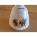 Souvenir Ceramic Vase - Windhoek (height 9cm width 10cm)