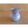 Blue Ceramic Vase - height 8cm width 8cm