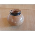 Stoneware Vase - height 7cm width 10cm