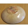 Round Stoneware Bowl with Giraffe Detail - width 15cm height 4cm