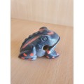 Small Wooden Lucky Frog (11cm x 6cm height 5cm)