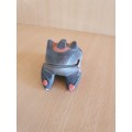 Small Wooden Lucky Frog (11cm x 6cm height 5cm)