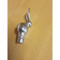 Metal Bunny Bottle Stopper - 10cm x 3cm