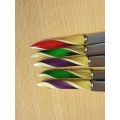 Set of 5 Vintage Stainless Steel Small Butter Knives (11cm)