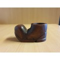 Small Wooden Boot Ornament - 10cm x 4cm height 5cm