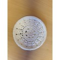 Set of 5 Crochet Doilie Covered Coasters - width 9cm