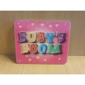 `Ruby`s Room` Sign - 12cm x 10cm