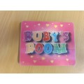 `Ruby`s Room` Sign - 12cm x 10cm