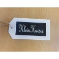 Klein Huisie Sign - 14cm x 7cm