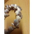 Heart Shaped Seashell Display (24cm x 27cm)