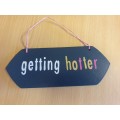 Set of 4 Wall Signs (20cm x 7cm)