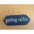 Set of 4 Wall Signs (20cm x 7cm)
