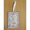 Small Metal Cakes Plaque - 13cm x 9cm