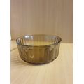 Round Glass Arcopol Bowl, Made in France (width 22cm height 10cm)