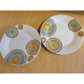 Round Patterned Plates - width 20cm