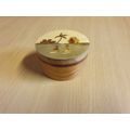 Small Round Trinket Box - width 7cm height 4cm