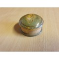 Small Round Wooden Trinket Holder - width 6cm height 3cm